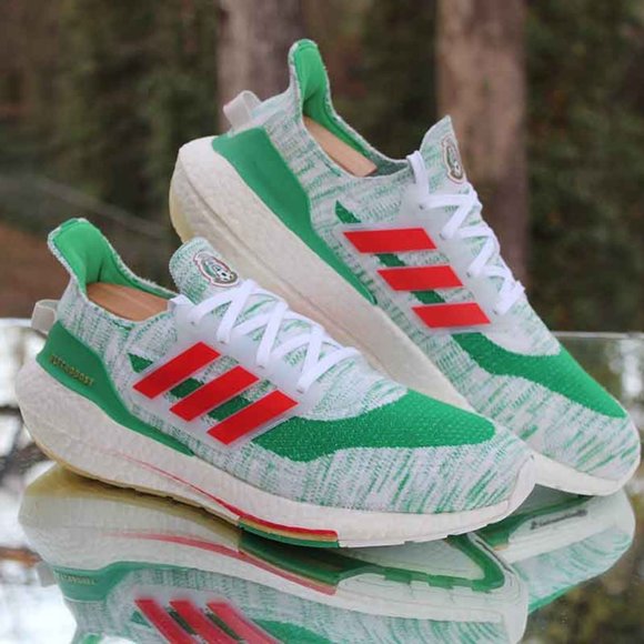 Adidas Ultraboost 21 Mexico National Soccer Team Men’s Size 12 - Picture 3 of 16